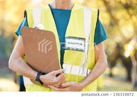 Clipboard, volunteering and person in park for cleaning, community service and pollution or sustainability checklist. Gardening, inspection and people hands for ngo or nonprofit, outdoor and nature Clipboard, volunteering and person in park for cleaning, community service and pollution or sustainability checklist. Gardening, inspection and people hands for ngo or nonprofit, outdoor and nature 136319872