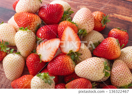 Fresh strawberries 136322467