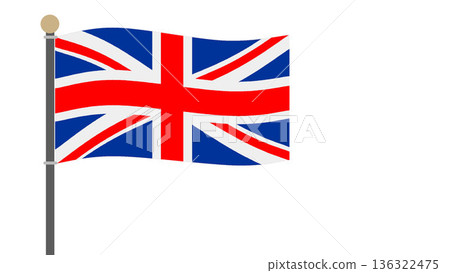 國旗英國 136322475
