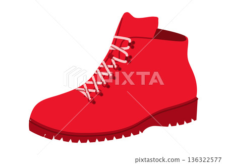 Red light hiking boot women color flat. Clean lace utility boot for sporty wardrobe and mid season styling. Technical Red light hiking boot women color flat. Clean lace utility boot for sporty wardrobe and mid season styling. Technical 136322577