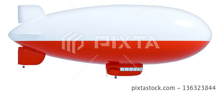 Airship - No Text - Red Airship - No Text - Red 136323844
