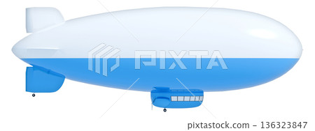 飛艇 - 無文字 - 藍色 136323847