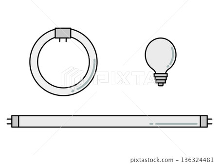 螢光燈套裝 136324481