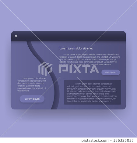 Modern Web UI Background Template With Abstract Layout Modern Web UI Background Template With Abstract Layout 136325035
