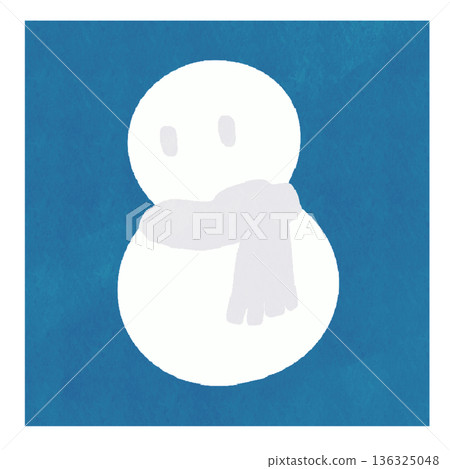 Snowman mark block Snowman mark block 136325048