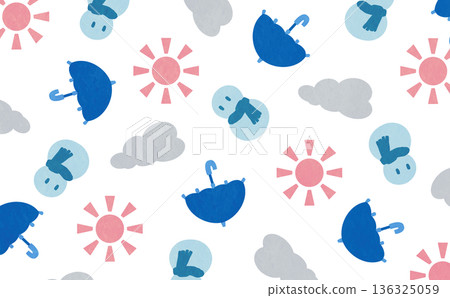 天氣符號圖案 136325059