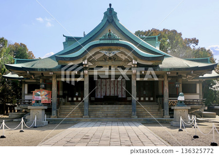 豐國神社及正殿（大阪府大阪市） 136325772