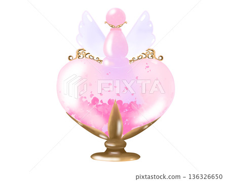 精美的化妝品瓶插圖 136326650