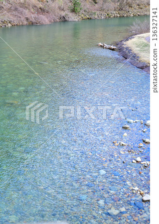 赤谷川、中子湖、水上町、赤谷湖、猿京 136327141