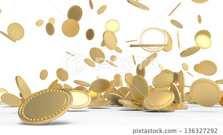 飄落的金幣CG 136327292