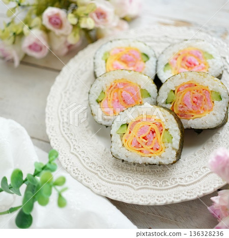 Setsubun Ehomaki Decorative Maki 136328236