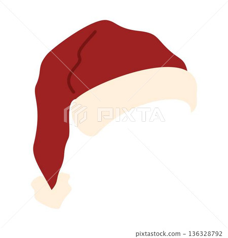 Santa Claus Hat Illustration, christmas santa hat 136328792