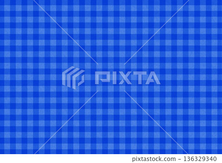 Blue checkered kraft paper Blue checkered kraft paper 136329340