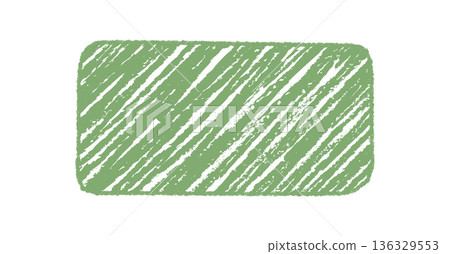 Fluid chalk sketch quote rectangle box with grunge texture forms a distinct frame. Background with soft diagonal strokes and a rough look, green color, ideal for modern memo or text template use. Fluid chalk sketch quote rectangle box with grunge texture forms a distinct frame. Background with soft diagonal strokes and a rough look, green color, ideal for modern memo or text template use. 136329553