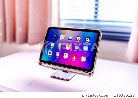 Tablet and stand 136330128