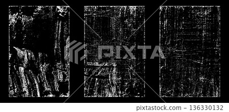 Black and white grunge. Distress overlay texture. Abstract surface dust and rough dirty wall background concept. Distress illustration simply place over object to create grunge effect. Vector EPS10. Black and white grunge. Distress overlay texture. Abstract surface dust and rough dirty wall background concept. Distress illustration simply place over object to create grunge effect. Vector EPS10. 136330132