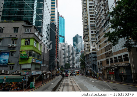 The streets of Hong Kong The streets of Hong Kong 136330379