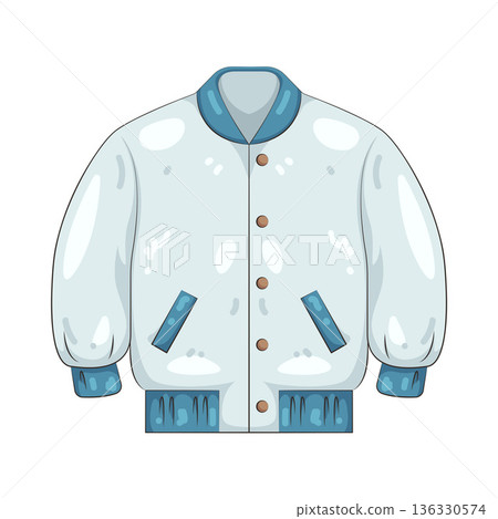 Illustration of jacket Illustration of jacket 136330574