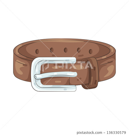 Illustration of belt Illustration of belt 136330579