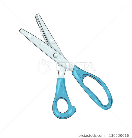 Illustration of scissors  136330616