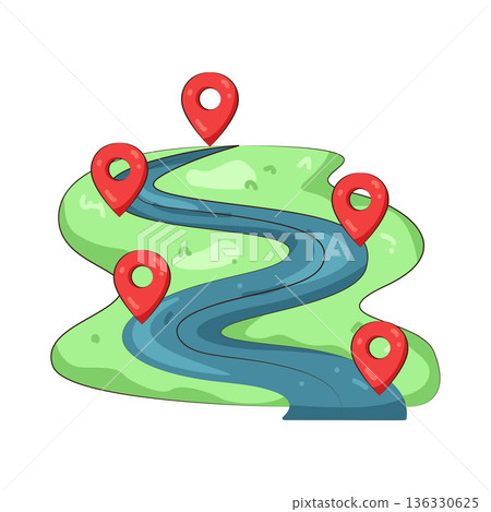 Illustration of route 136330625