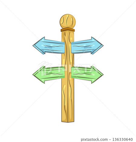 Illustration of road sign Illustration of road sign 136330640