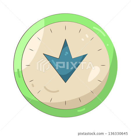 Illustration of arrow down Illustration of arrow down 136330645