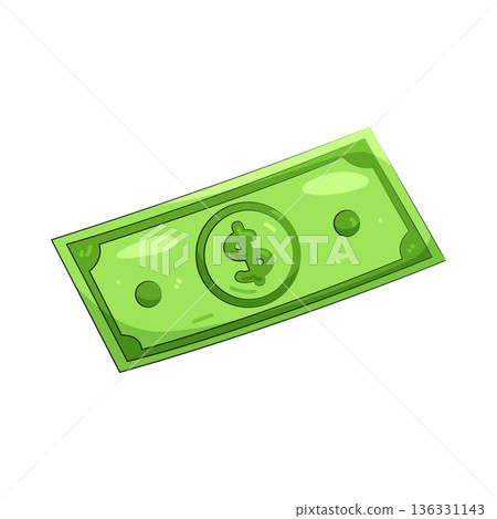 Illustration of cash Illustration of cash 136331143