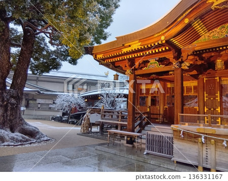 雪天的湯島天滿宮 雪天的湯島天滿宮 136331167