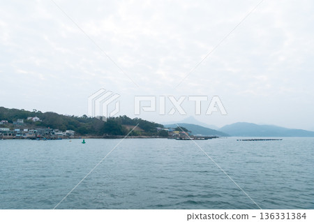 Hong Kong: The sea and townscape of Ta Mun Island Hong Kong: The sea and townscape of Ta Mun Island 136331384