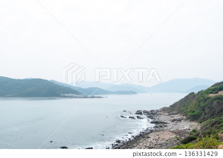 Hong Kong: The sea and townscape of Ta Mun Island Hong Kong: The sea and townscape of Ta Mun Island 136331429