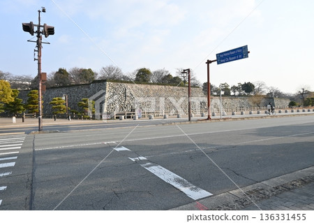 姬路城外護城河與石牆 姬路城外護城河與石牆 136331455