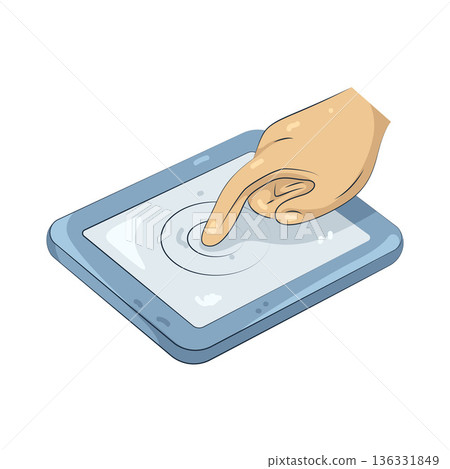 Illustration of Touch  136331849