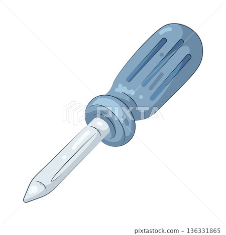 Illustration of screwdriver 136331865