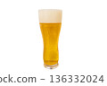 Glass with beer 136332024