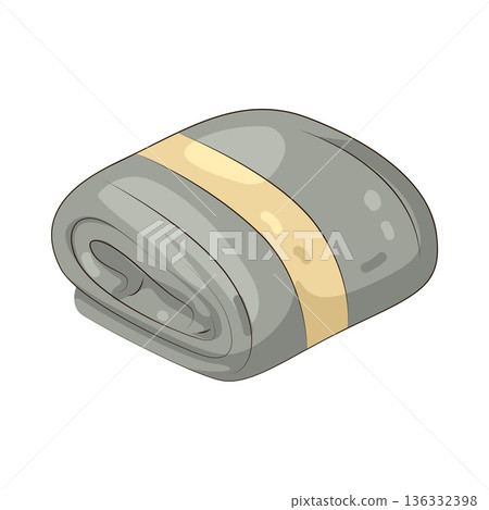 Illustration of emergency blanket 136332398