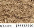 The rough surface of rotten wood 136332540