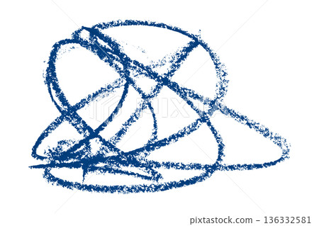 blue pencil strokes isolated on transparent background blue pencil strokes isolated on transparent background 136332581