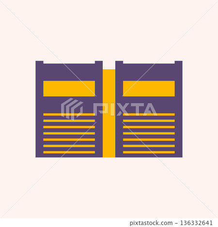Shopping store building icon. 136332641