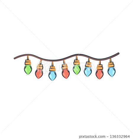 Illustration of string light 136332964