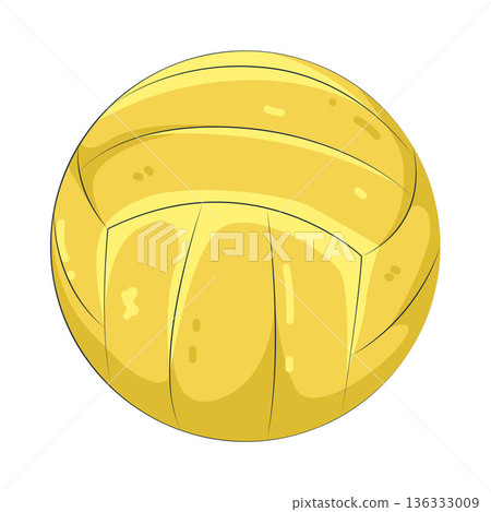 Illustration of polo ball Illustration of polo ball 136333009