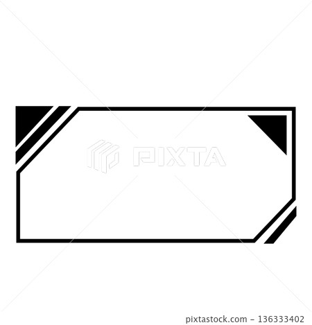 Futuristic frame material 136333402