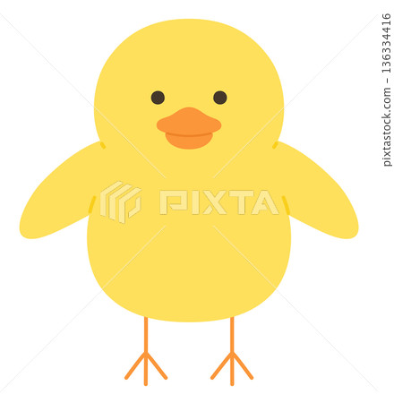 可愛的小雞矢量圖 可愛的小雞矢量圖 136334416