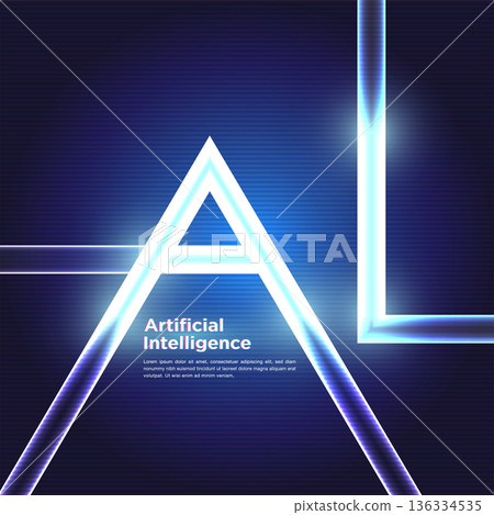 Generative Agentic AI Technology Background Digital 136334535