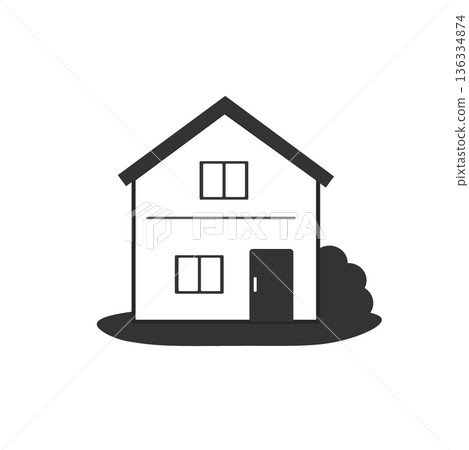 Building material, house illustration, house asset, building Building material, house illustration, house asset, building 136334874