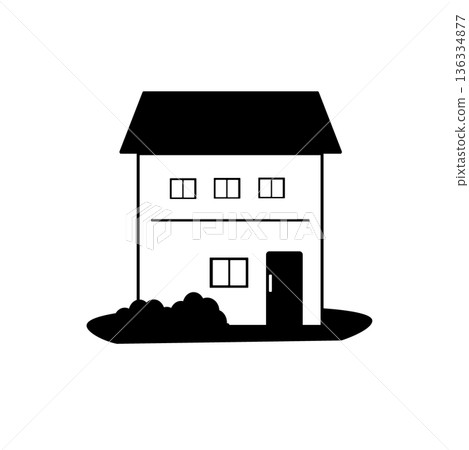 Building material, house illustration, house asset, building Building material, house illustration, house asset, building 136334877