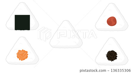 Rice ball set Rice ball set 136335306