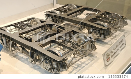 Delhi , india - Miniature Train Model in National Rail Museum, New Delhi, Delhi feb 8 2026 Delhi , india - Miniature Train Model in National Rail Museum, New Delhi, Delhi feb 8 2026 136335374