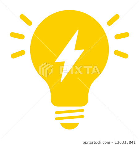 電力圖示插圖 電力圖示插圖 136335841