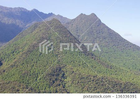 屋久島的山脈 136336391